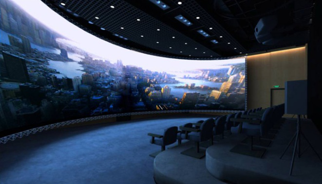 弧幕、環(huán)幕投影