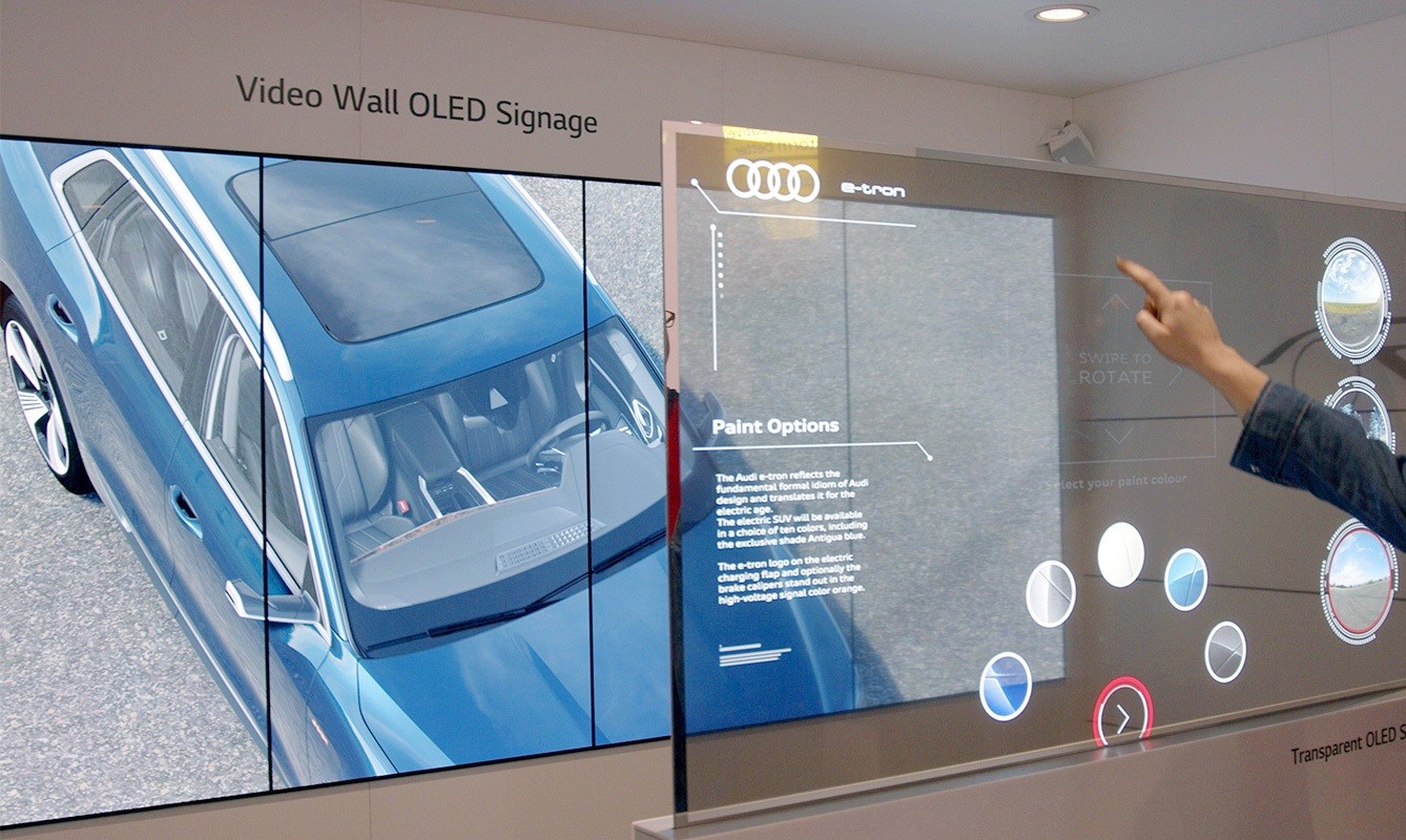 OLED透明屏 OLED透明屏