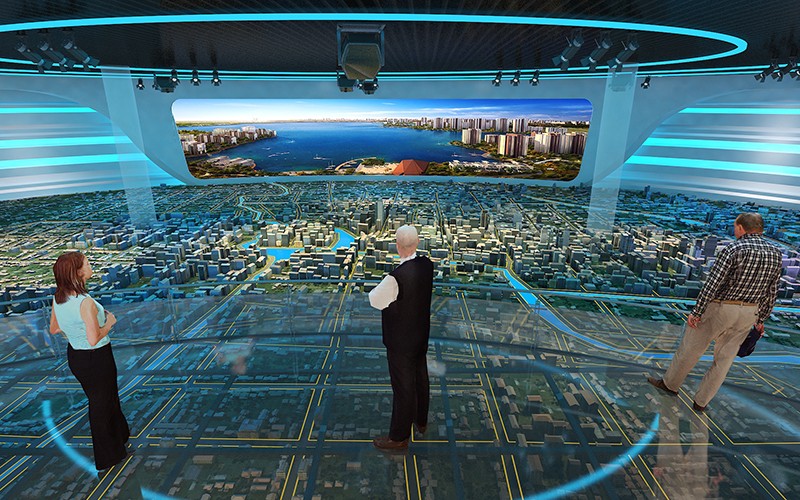 互動投影沙盤 互動投影沙盤