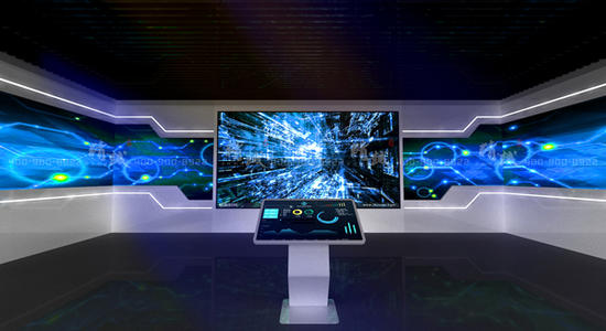 多媒體展廳雙屏聯(lián)動系統(tǒng) 多媒體展廳雙屏聯(lián)動系統(tǒng)