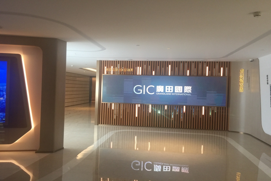 深圳廣田裝飾企業(yè)展廳